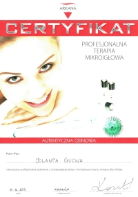 Jolanta Gucwa - Profesjonalna terapia mikroigłowa